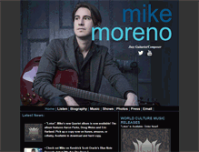 Tablet Screenshot of mikemoreno.com